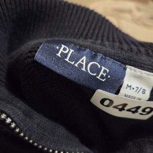 PLACE Men's Black Sweater